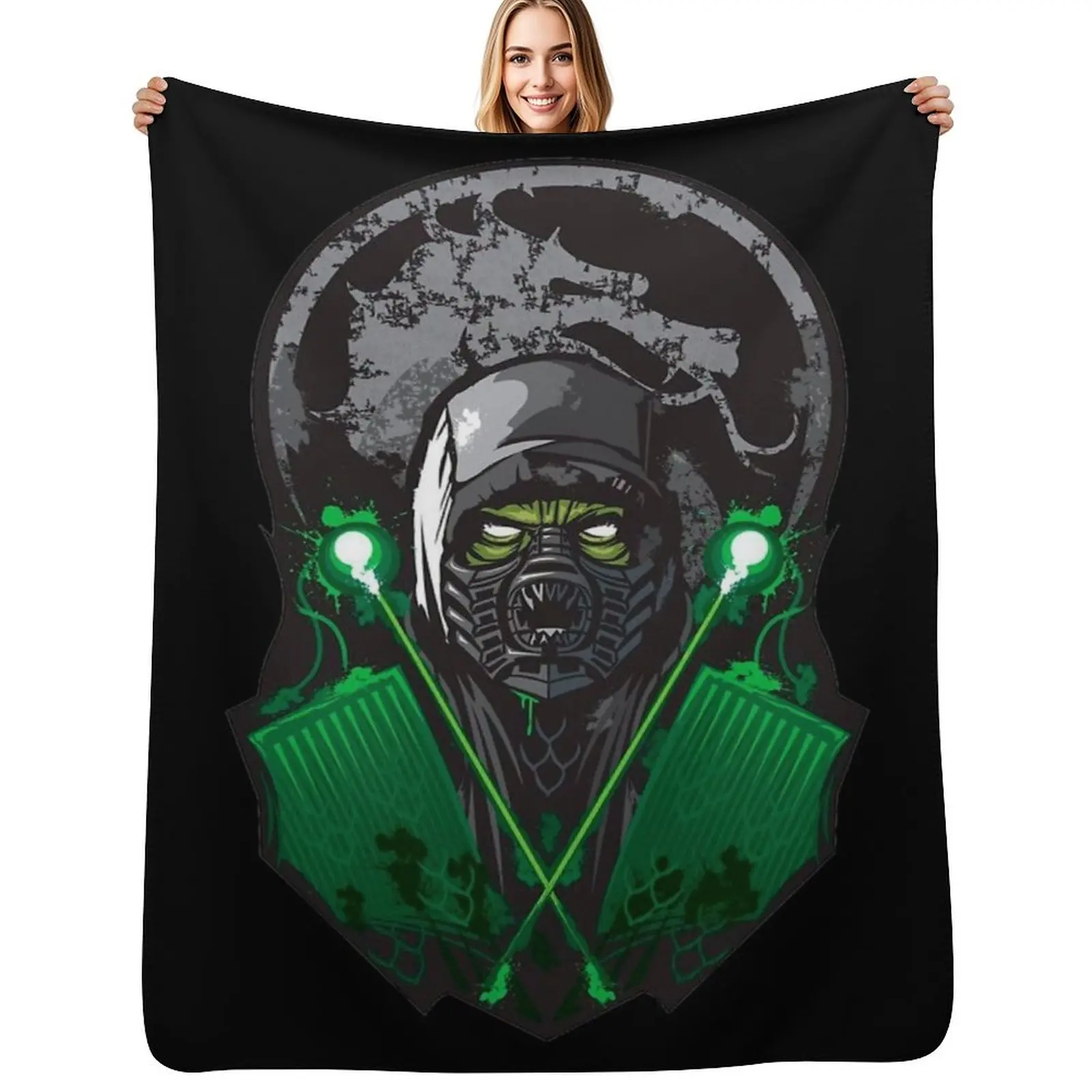 Mortal Kombat Reptile Dripping Acid Throw Blanket Luxury Throw Plush Large Luxury Thicken Blankets
Mortal Kombat Reptile Dripping Acid Throw Blanket Luxury Throw Plush Large Luxury Thicken Blankets