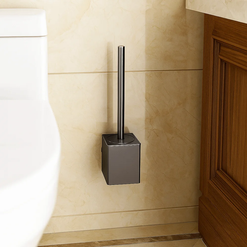 Metal Shell Toilet Brush Set Wall-Mounted No Dead Angle Toilet Cleaning Brush Rustproof Nail Free Installation
Metal Shell Toilet Brush Set Wall-Mounted No Dead Angle Toilet Cleaning Brush Rustproof Nail Free Installation