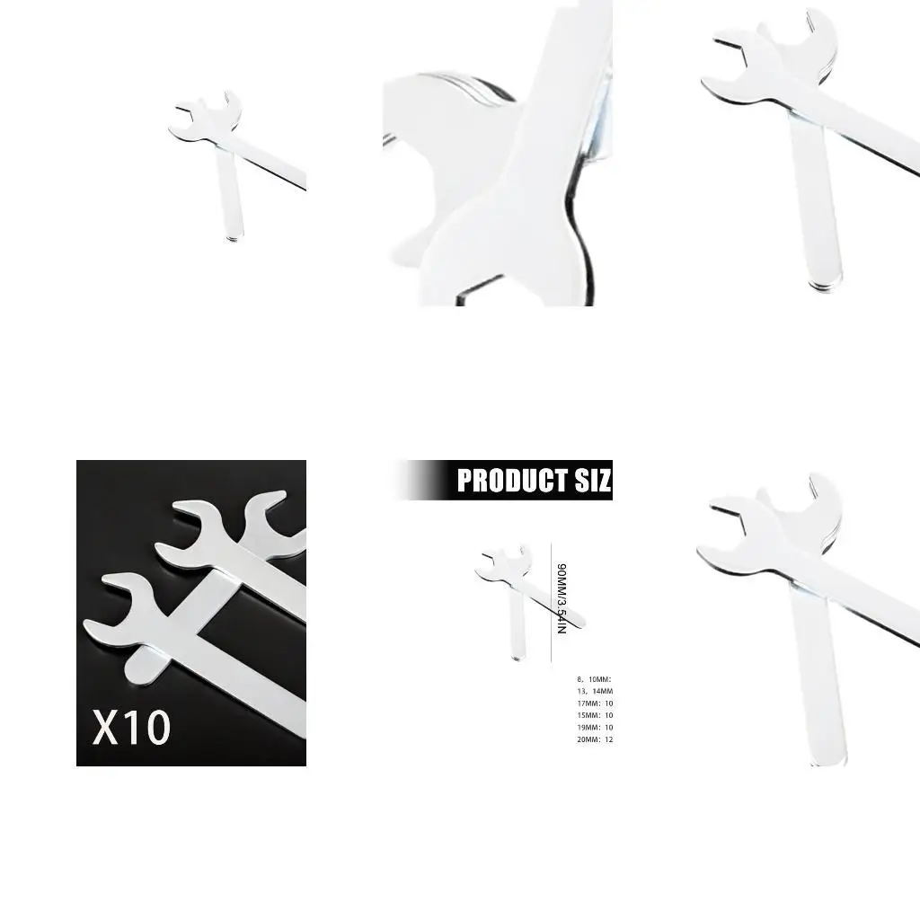 Y1UD Corrosion Resistant U Type Open End Tool Flat Wrench Spanner Easy To Carry
Y1UD Corrosion Resistant U Type Open End Tool Flat Wrench Spanner Easy To Carry