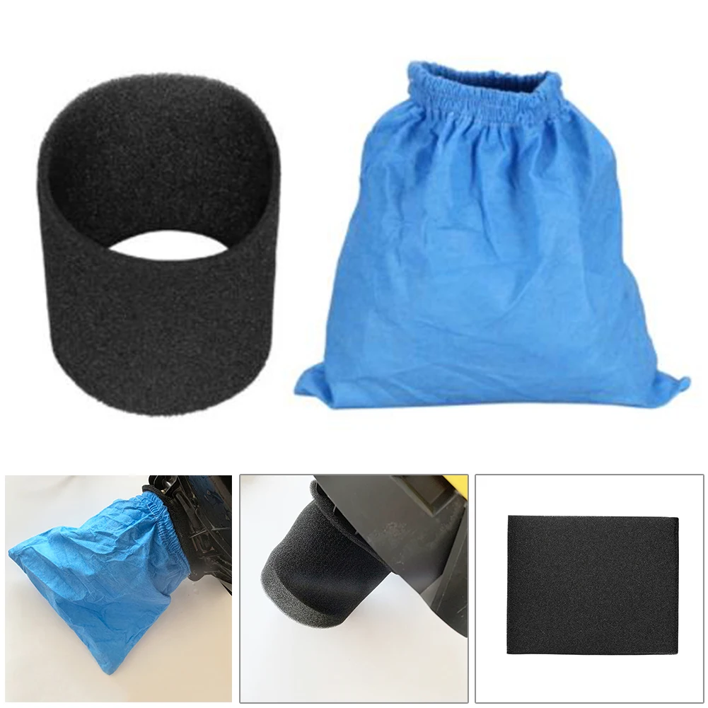 2pcs Filter Elements Filter Bag Black/blue Foam Cloth Textile Filter Bag And Filter Elements For MV1 WD1 WD2 WD3 SE4001 Vacuum
2pcs Filter Elements Filter Bag Black/blue Foam Cloth Textile Filter Bag And Filter Elements For MV1 WD1 WD2 WD3 SE4001 Vacuum