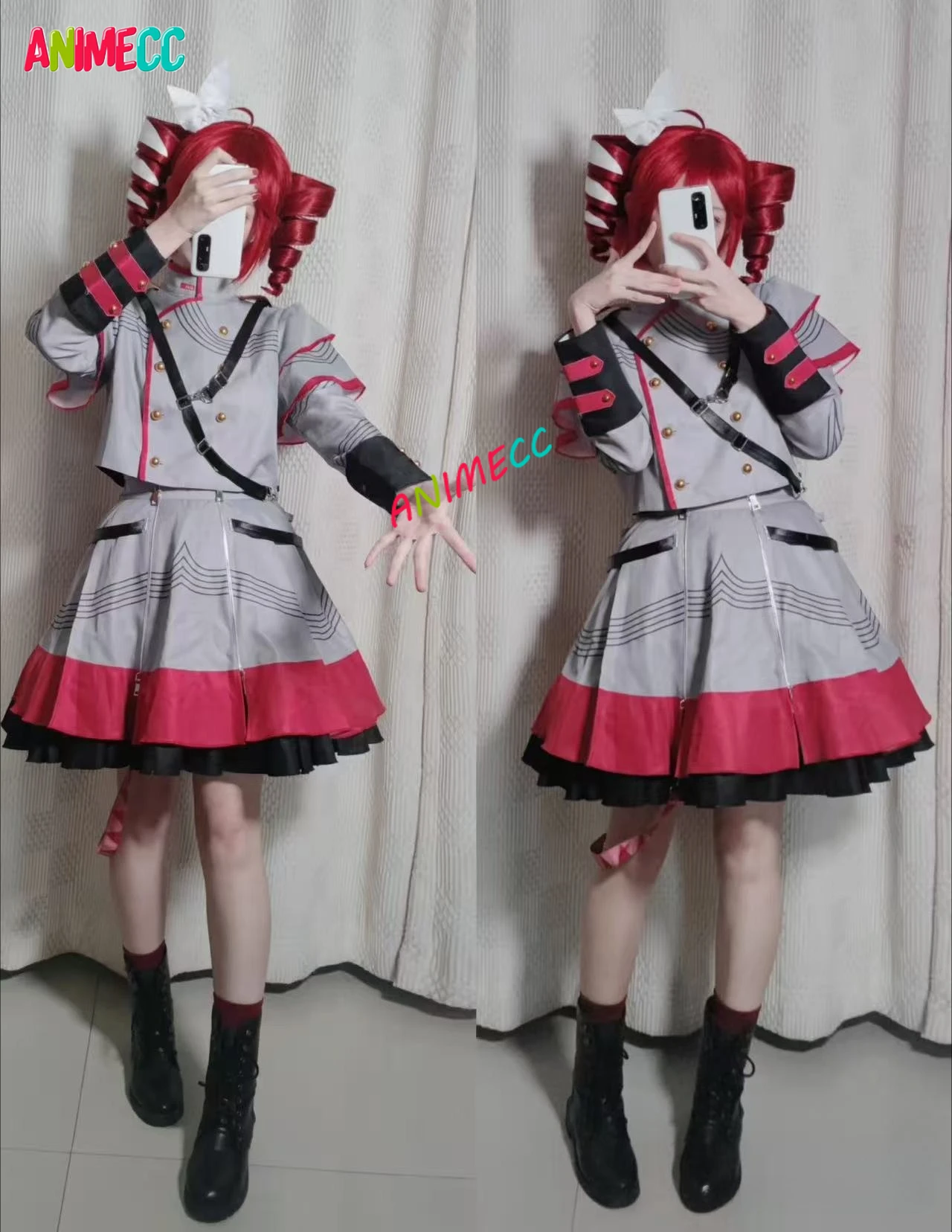 ANIMECC IN STOCK XS-2XL Kasane Teto Cosplay Anime Virtual Idol Cosplay Jk Uniform Halloween Party Outfits for Women
ANIMECC IN STOCK XS-2XL Kasane Teto Cosplay Anime Virtual Idol Cosplay Jk Uniform Halloween Party Outfits for Women