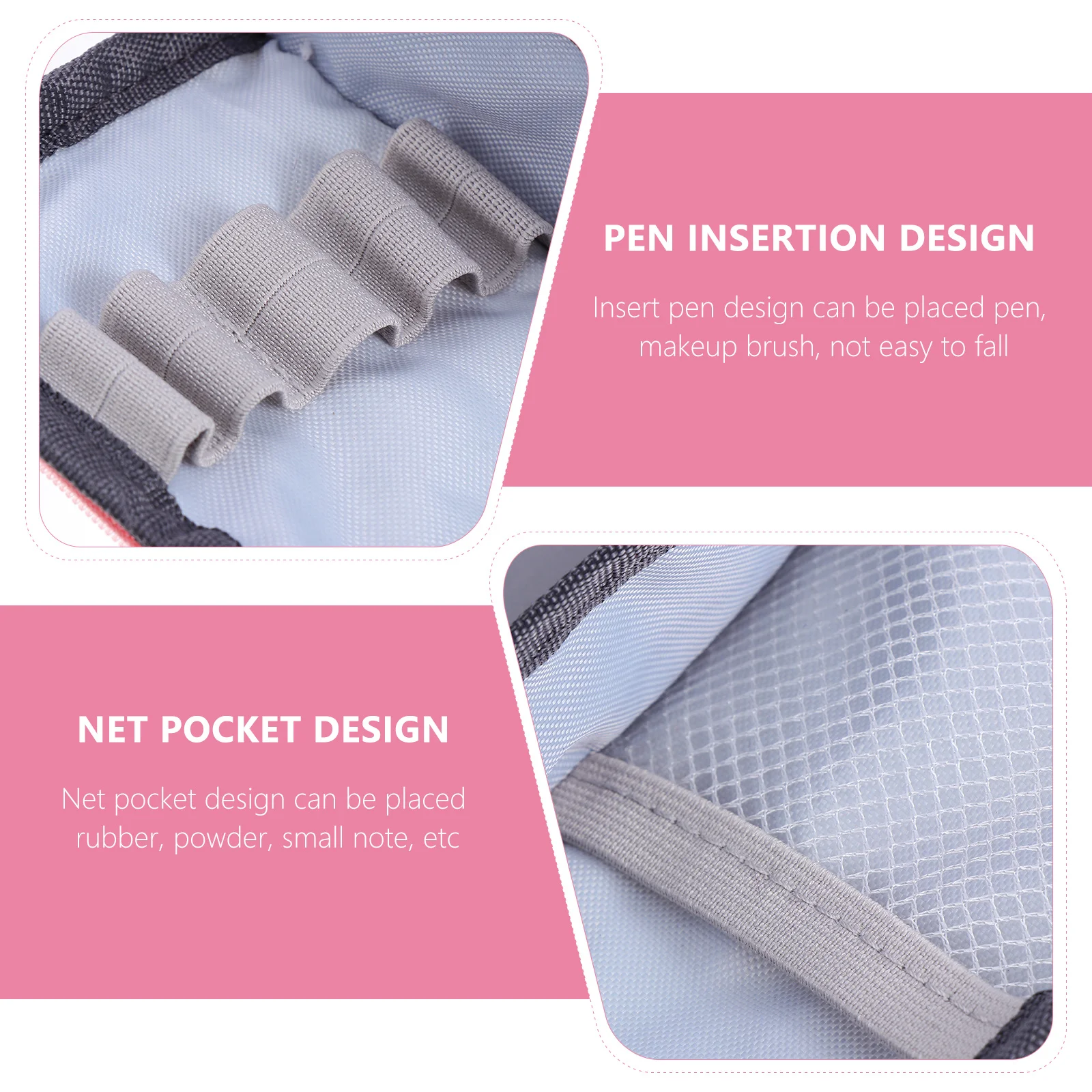 Large Capacity Pencil Case Bag Storage Zipper Stationery Desk Pouch Canvas Handheld Travel Student
Large Capacity Pencil Case Bag Storage Zipper Stationery Desk Pouch Canvas Handheld Travel Student