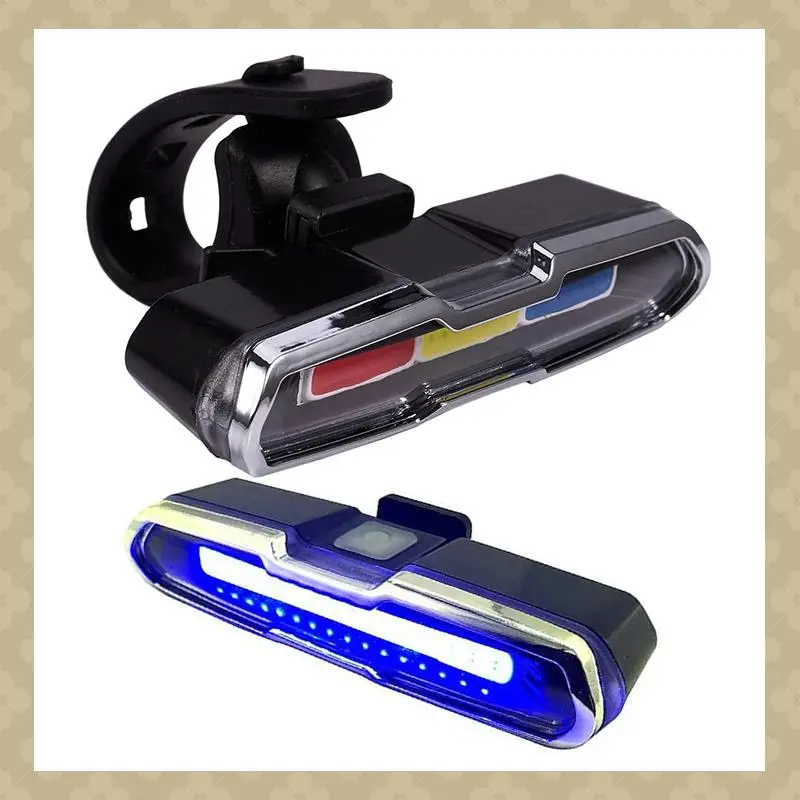 ABST USB Rechargeable Front Rear Bicycle Light Red - White - Blue Light Color & LED Bike Tail Light Red & Blue
ABST USB Rechargeable Front Rear Bicycle Light Red - White - Blue Light Color & LED Bike Tail Light Red & Blue