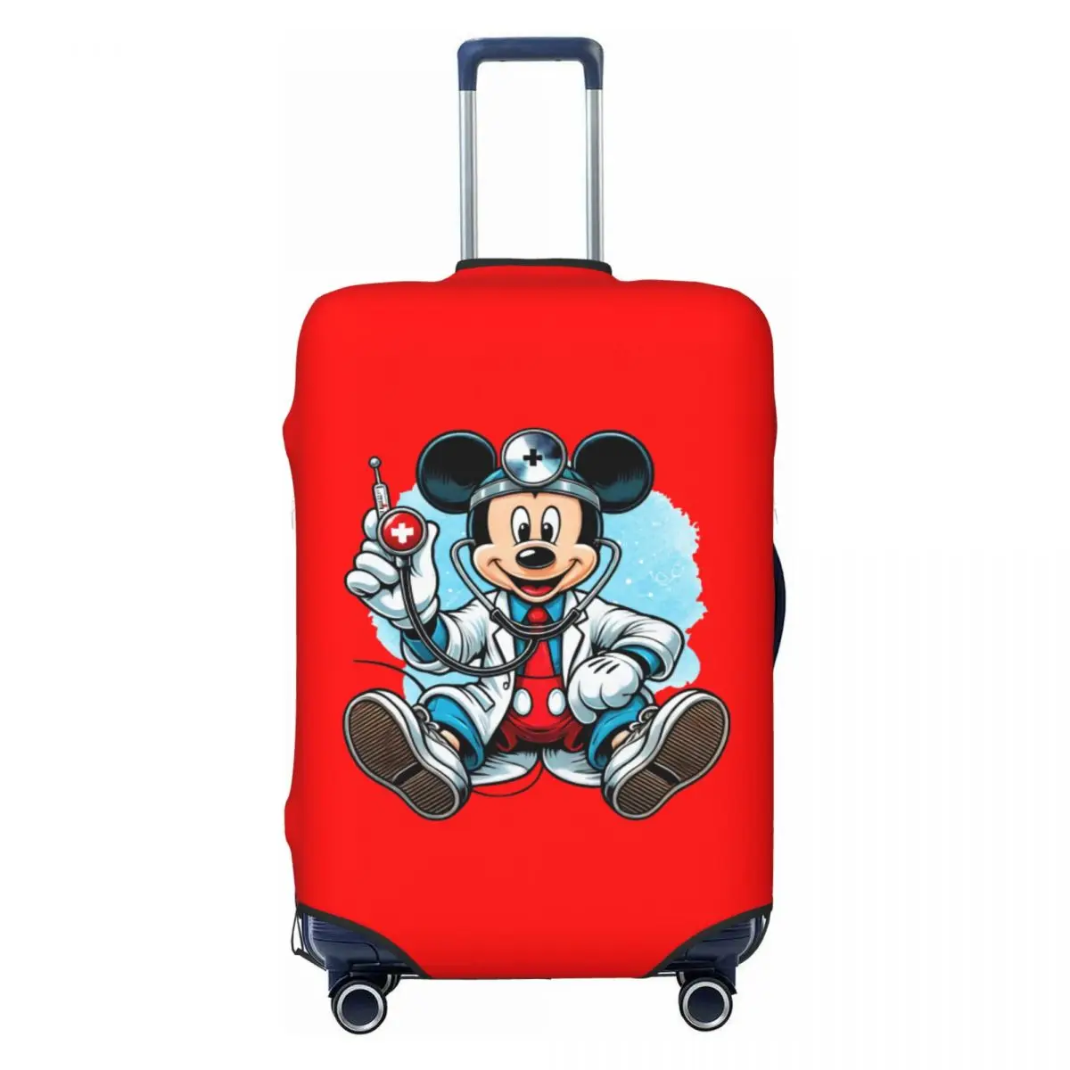 Custom Mickey Mouse Doctor Luggage Cover Funny Suitcase Protector Covers Suit For 18-32 inch
Custom Mickey Mouse Doctor Luggage Cover Funny Suitcase Protector Covers Suit For 18-32 inch