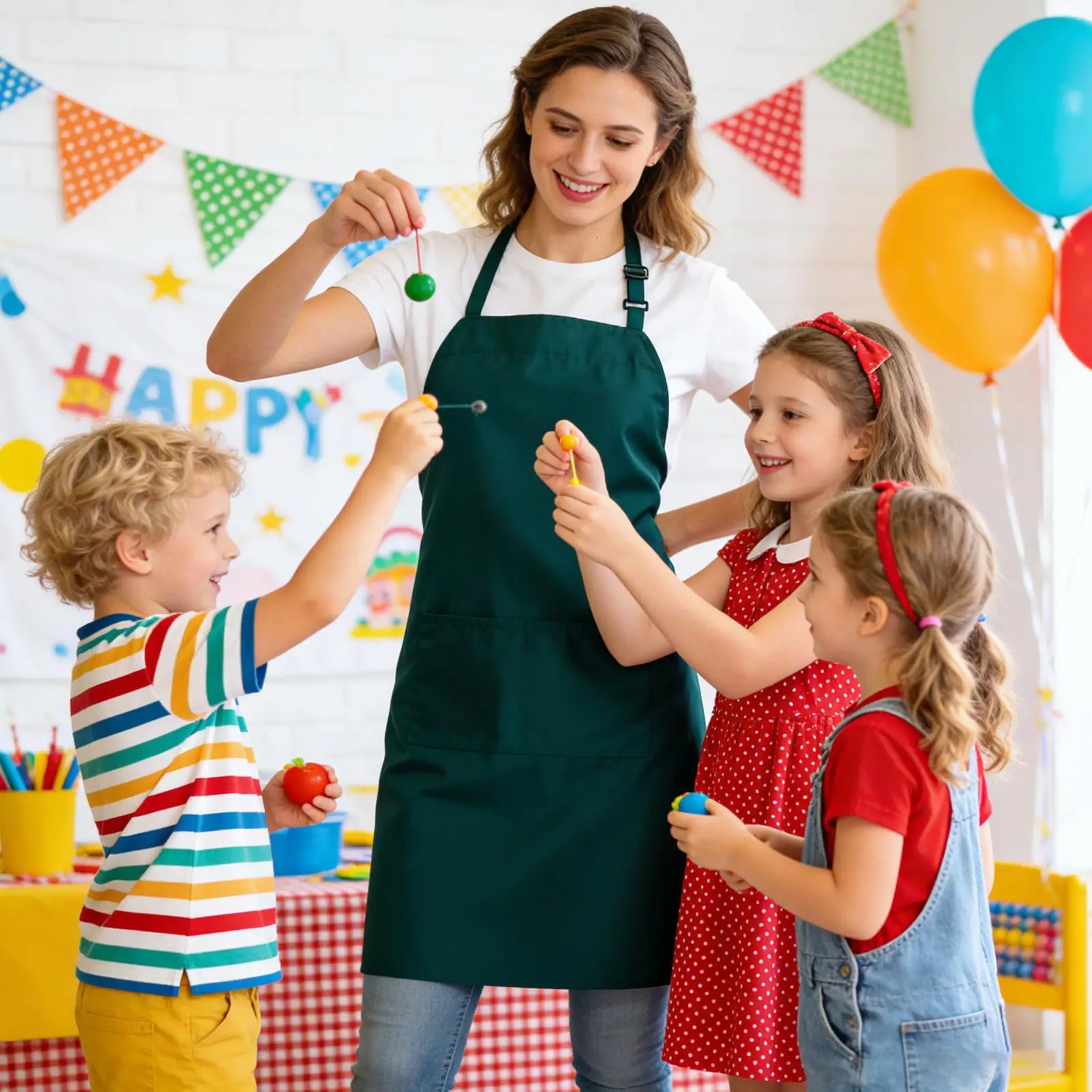 Cooking Aprons For Women Adjustable Baking Bib Chef Apron For Baking Grilling BBQ Butcher Painting Barber Cleaning Work Shop
Cooking Aprons For Women Adjustable Baking Bib Chef Apron For Baking Grilling BBQ Butcher Painting Barber Cleaning Work Shop