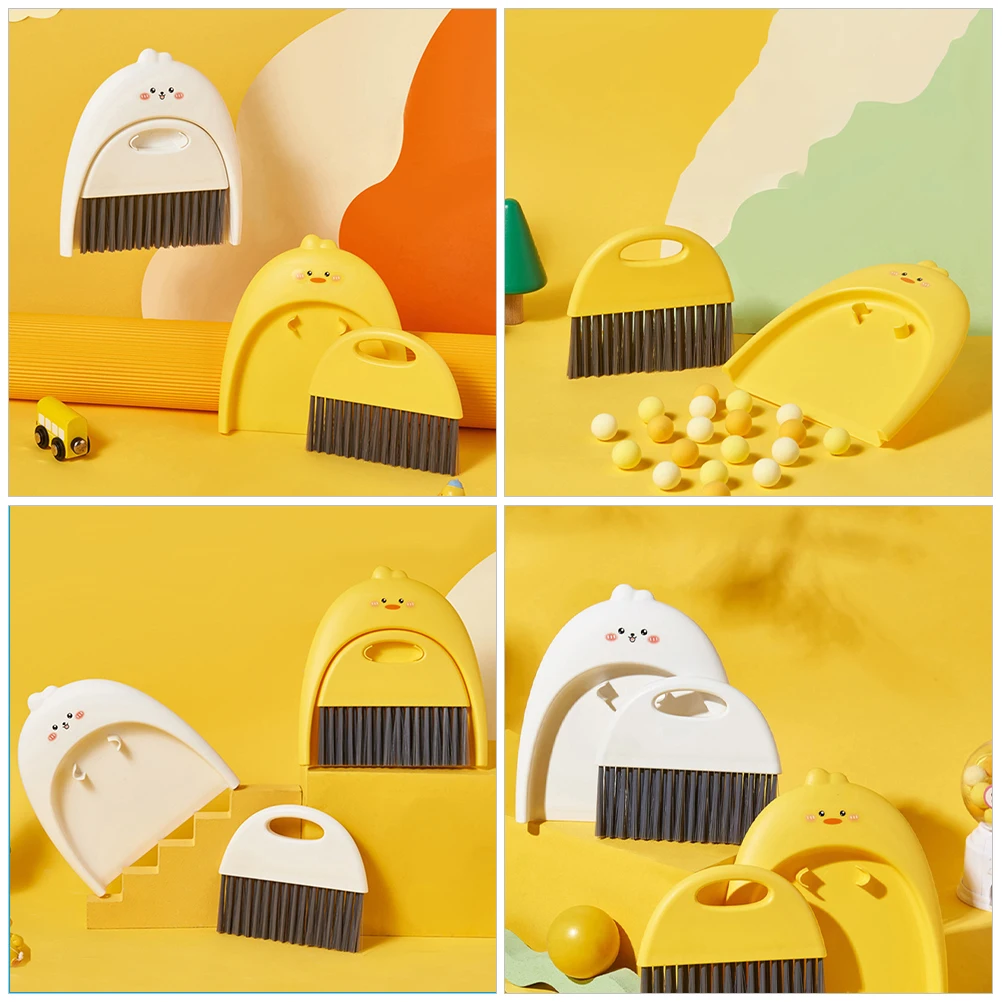 1 Set Mini Broom Dustpan Set Desktop Car Cleaning Space Saving Hook Lightweight Yellow Duck Sweeping Kit Car Detailing Brush
1 Set Mini Broom Dustpan Set Desktop Car Cleaning Space Saving Hook Lightweight Yellow Duck Sweeping Kit Car Detailing Brush