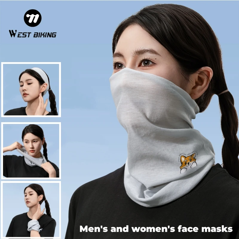 WEST BIKING Cycling Masks Headwear Bandana Head Wrap Face Scarf Mask Neck Balaclava Breathable Lightweight Outdoor Hiking Mask
WEST BIKING Cycling Masks Headwear Bandana Head Wrap Face Scarf Mask Neck Balaclava Breathable Lightweight Outdoor Hiking Mask