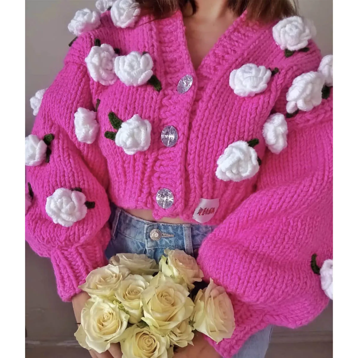 TEELYNN Boho Floral Autumn Cardigan Sweaters for Women Vintage Knitted V-neck Long Sleeve Sweater 2022 Casual Oversize Jumper
TEELYNN Boho Floral Autumn Cardigan Sweaters for Women Vintage Knitted V-neck Long Sleeve Sweater 2022 Casual Oversize Jumper