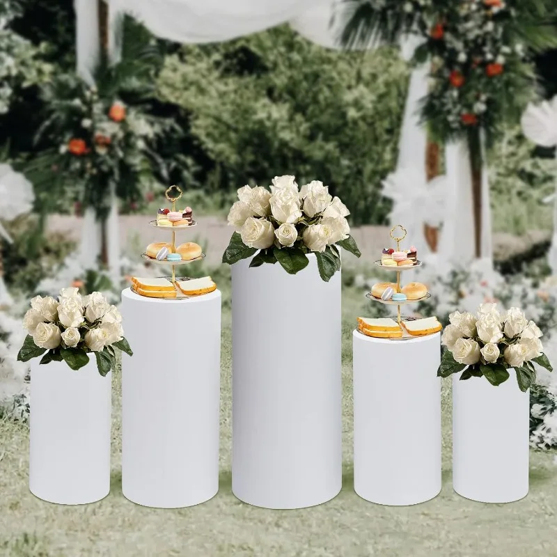 Cylinder Pedestal Stand, Metal Cylinder Stands for party Event Decor Round Cylinder Stand Pedestal Display (5Pcs)
Cylinder Pedestal Stand, Metal Cylinder Stands for party Event Decor Round Cylinder Stand Pedestal Display (5Pcs)