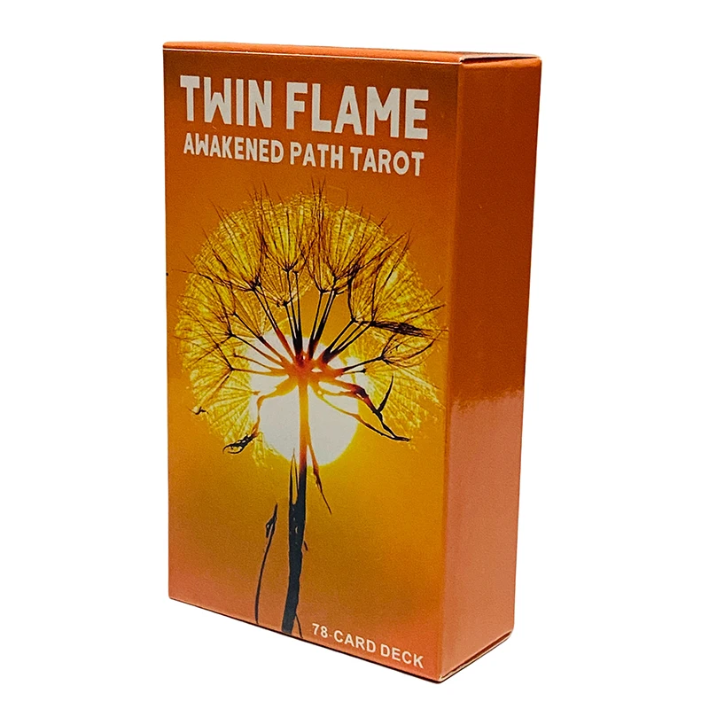 Twin Flame Awakened Path Tarot Card 78 Deck Divination Edition Board Game Oracle Card for Family Party
Twin Flame Awakened Path Tarot Card 78 Deck Divination Edition Board Game Oracle Card for Family Party