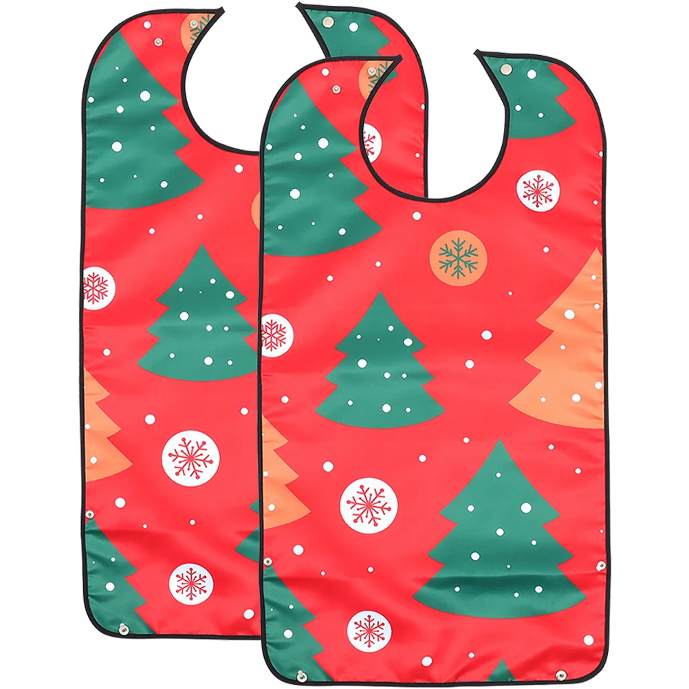 2 Pcs Old Christmas Bib Adult Waterproof Bibs Seniors Adjustable Man Pattern for Adults
2 Pcs Old Christmas Bib Adult Waterproof Bibs Seniors Adjustable Man Pattern for Adults