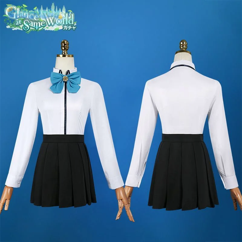 Shiraishi Косплей Miku Project Sekai Colorful Stage! Feat Костюм Пальто рубашка юбка галстук реквизит парик комплект модная униформа на Хэллоуин 
Shiraishi Косплей Miku Project Sekai Colorful Stage! Feat Костюм Пальто рубашка юбка галстук реквизит парик комплект модная униформа на Хэллоуин