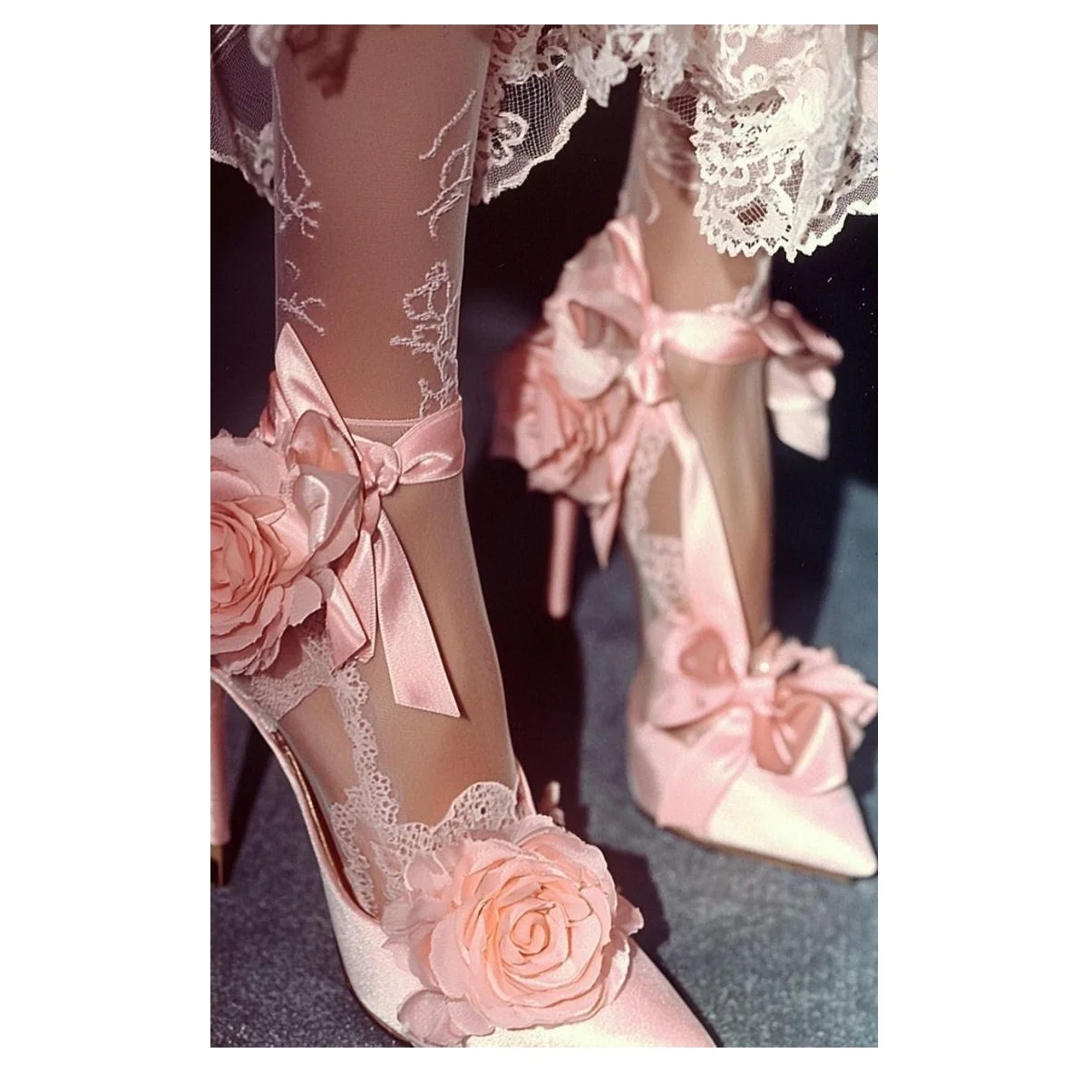 Pink Lace Flower Bow Knot Pumps Thin High Heel Pointed Toe Fashion Sexy 2024 Summer Big Size Woman Shoes Zapatillas Mujer
Pink Lace Flower Bow Knot Pumps Thin High Heel Pointed Toe Fashion Sexy 2024 Summer Big Size Woman Shoes Zapatillas Mujer