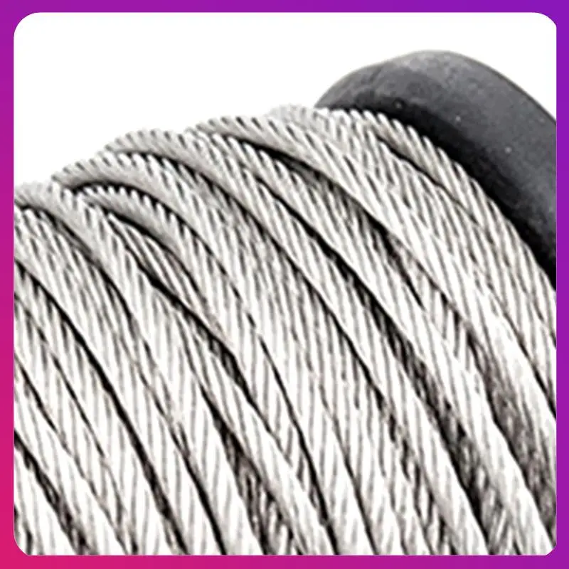 1.5Mm Diameter 7X7 Structure Of 304 Stainless Steel Wire Rope Alambra Cable Softer Fishing Lifting Electric Load-Bearing Rope
1.5Mm Diameter 7X7 Structure Of 304 Stainless Steel Wire Rope Alambra Cable Softer Fishing Lifting Electric Load-Bearing Rope