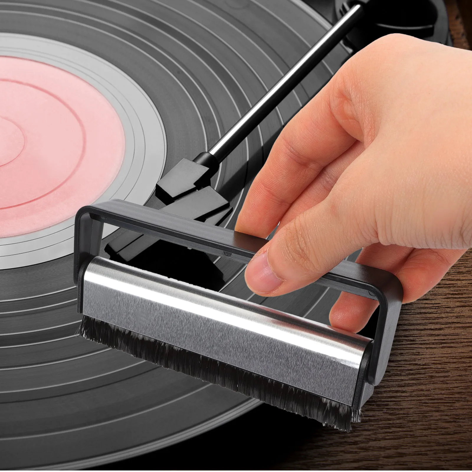Cleaning Brush for Record Player Vinyl Dust Remover Non Scratch Turntable Care Tool Record Cleaner Accessories Portable Audio
Cleaning Brush for Record Player Vinyl Dust Remover Non Scratch Turntable Care Tool Record Cleaner Accessories Portable Audio