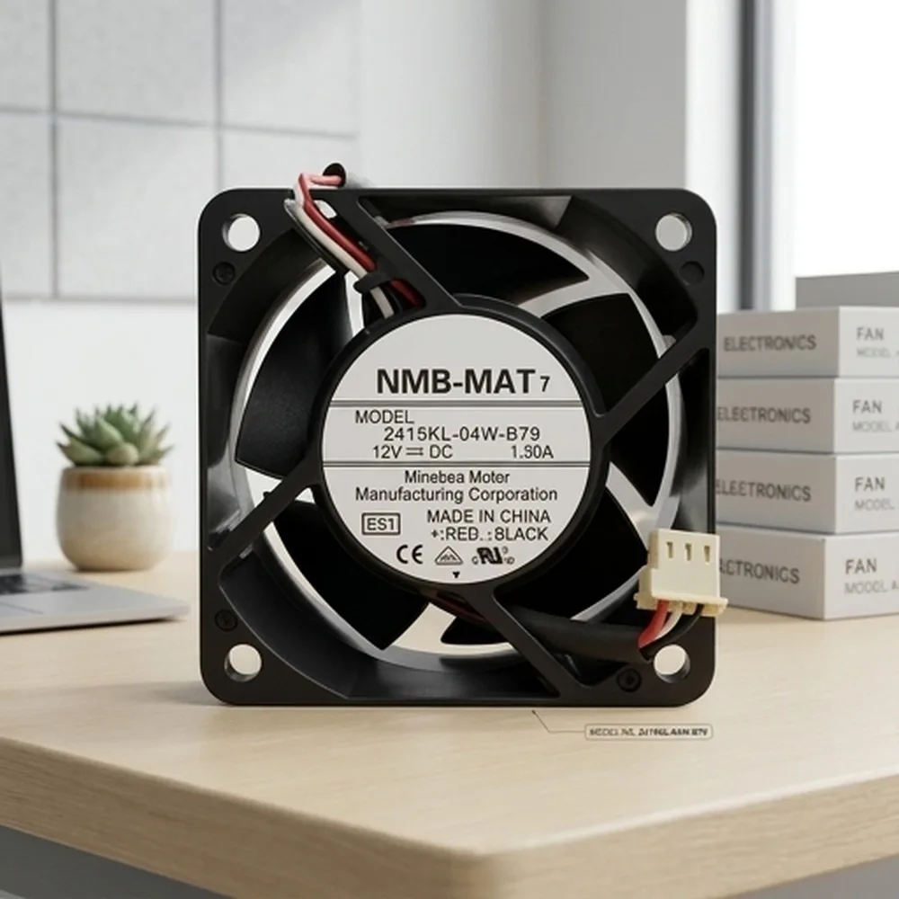 For NMB 2415KL-04W-B79 6038 DC12V 1.50A 6CM 3-Pin Silent Cooling Fan
For NMB 2415KL-04W-B79 6038 DC12V 1.50A 6CM 3-Pin Silent Cooling Fan