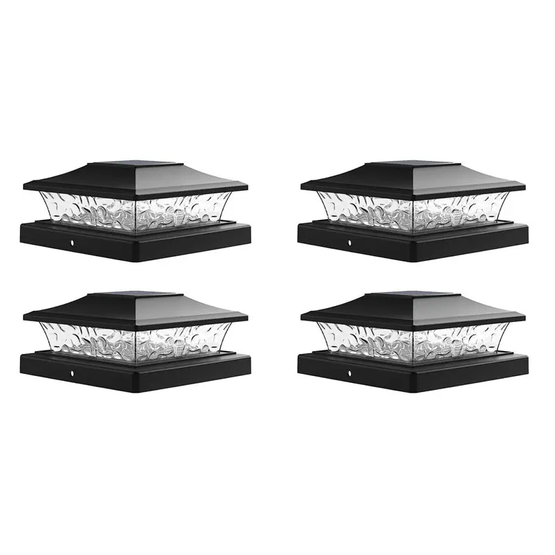 ABUI-Solar Post Cap Lights Outdoor Deck Fence Post Light For 5.5X5.5 3.5X3.5 Wooden Vinyl Posts Patio Garden Decor 4Pack
ABUI-Solar Post Cap Lights Outdoor Deck Fence Post Light For 5.5X5.5 3.5X3.5 Wooden Vinyl Posts Patio Garden Decor 4Pack