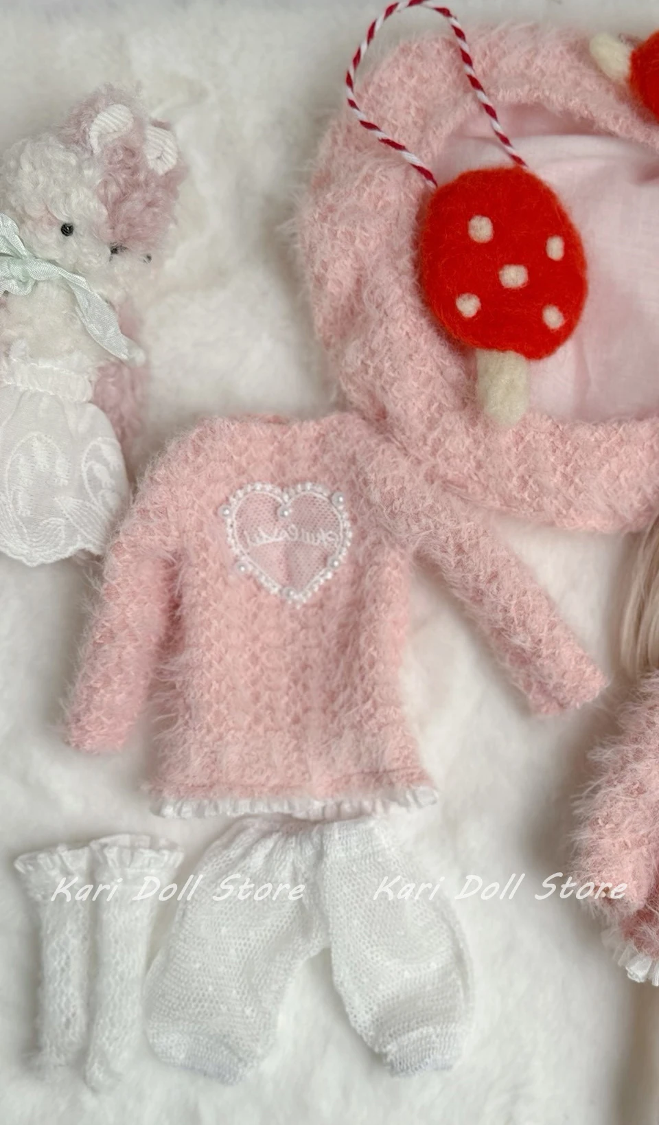 2026 Kari Doll Clothes and skirts Autumn and winter warm soft glutinous pink doll dress set for Landazz Landoudou Doll
2026 Kari Doll Clothes and skirts Autumn and winter warm soft glutinous pink doll dress set for Landazz Landoudou Doll