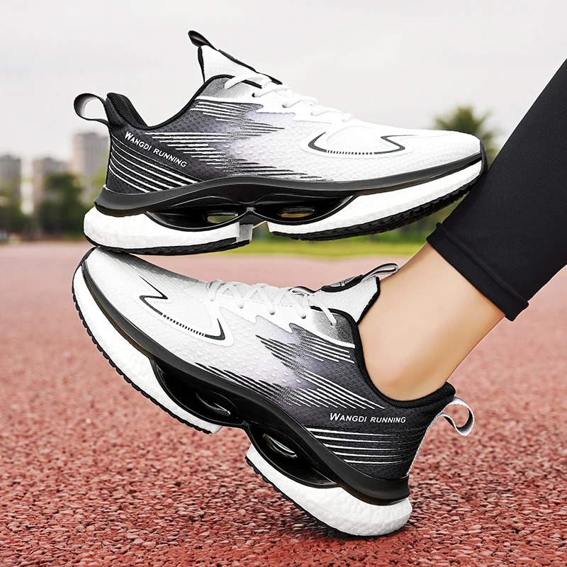 Men's Running Shoes Jogging Breathable Mesh Cushioning Non-Slip Outdoor Luxury Shoes Couple Trainer Race Sneakers Off-road Shoes
Men's Running Shoes Jogging Breathable Mesh Cushioning Non-Slip Outdoor Luxury Shoes Couple Trainer Race Sneakers Off-road Shoes