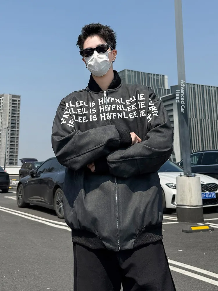 American Sle Baseball Jaet Men's Spring Autumn Loose Fit High Street Hiphop Advanced Feeling Cool Flight Jaet Coat
American Sle Baseball Jaet Men's Spring Autumn Loose Fit High Street Hiphop Advanced Feeling Cool Flight Jaet Coat