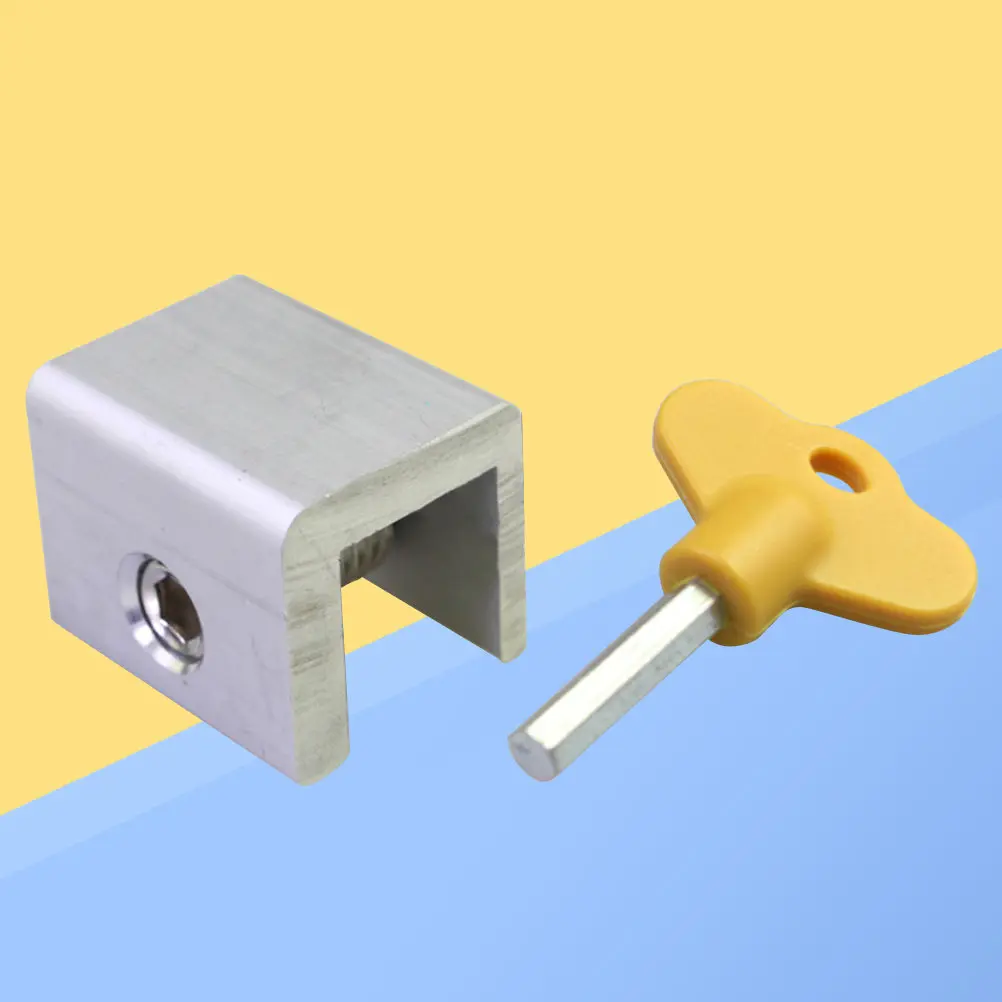 10 шт. регулируемых раздвижных замков из алюминиевого сплава для дверных рам, для дома и офиса, защита от взлома, с ключом, для раздвижных окон
10 шт. регулируемых раздвижных замков из алюминиевого сплава для дверных рам, для дома и офиса, защита от взлома, с ключом, для раздвижных окон