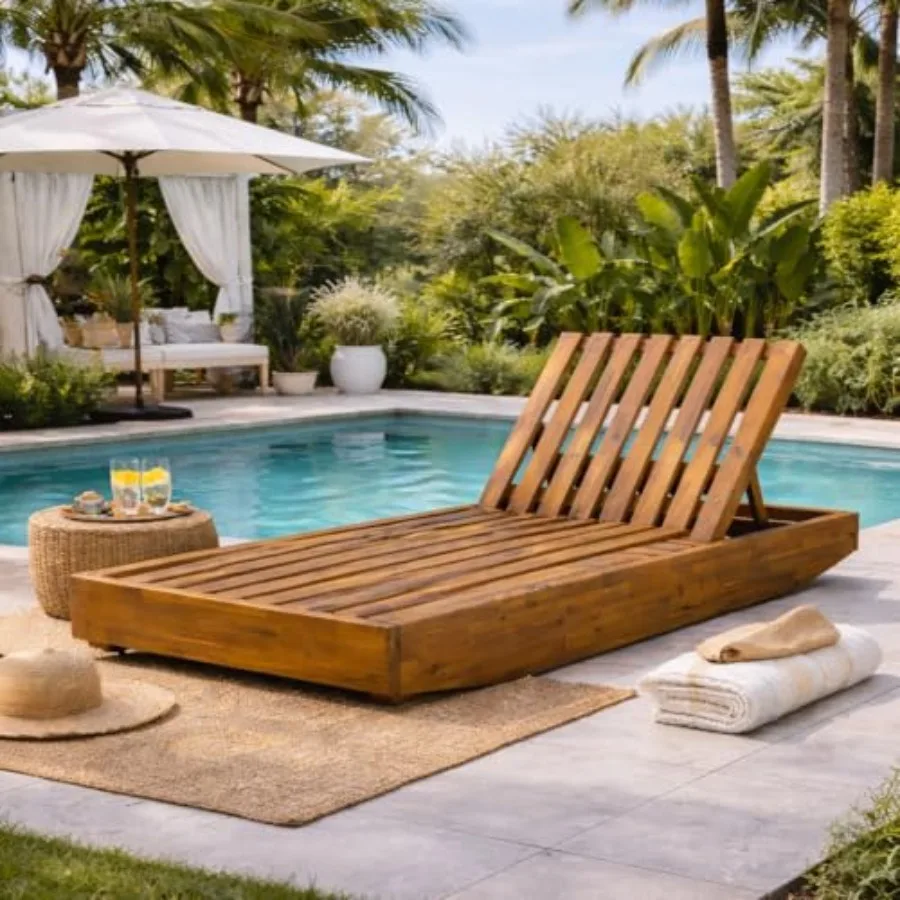 Maril Acacia Wood Chaise Lounge Chair Outdoor, Adjustable Backrest Sun Lounger Recliner, Wooden Patio Sun Bathing Lounge Chair,
Maril Acacia Wood Chaise Lounge Chair Outdoor, Adjustable Backrest Sun Lounger Recliner, Wooden Patio Sun Bathing Lounge Chair,