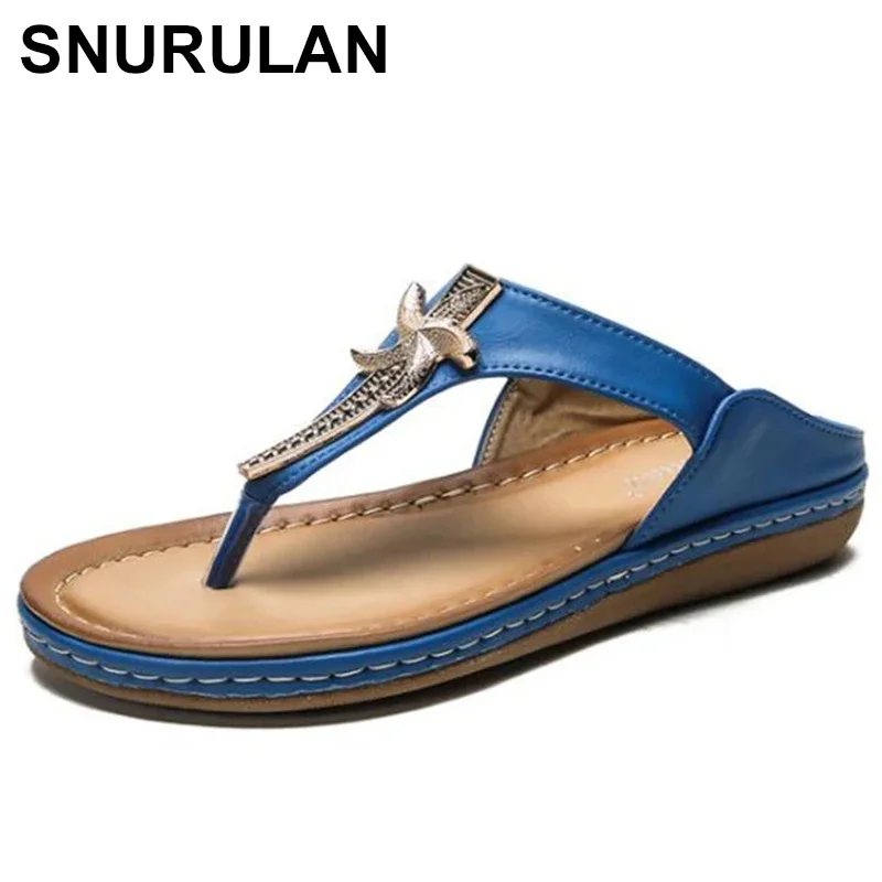 SNURULAN2021Summer new Women Slippers Flat bottom anti-skid Shoes Flip Flops Women fashion Metal decoration Beach Slippers women
SNURULAN2021Summer new Women Slippers Flat bottom anti-skid Shoes Flip Flops Women fashion Metal decoration Beach Slippers women