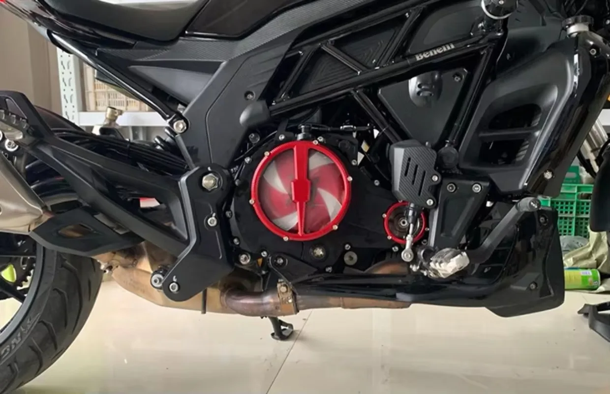 Motorcycle Engine Clutch Cover for Benelli 502c Leoncino500 S550 Modified Transparent Clutch Cover Transparent Engine Side Cover
Motorcycle Engine Clutch Cover for Benelli 502c Leoncino500 S550 Modified Transparent Clutch Cover Transparent Engine Side Cover