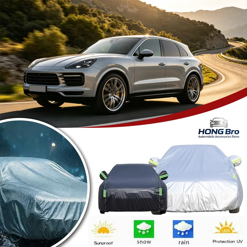 For Porsche Cayenne 2007-2017 Full Car Cover Outdoor Protection, Snow Cover, Sunshade, Waterproof, Dustproof Exterior Accessor
For Porsche Cayenne 2007-2017 Full Car Cover Outdoor Protection, Snow Cover, Sunshade, Waterproof, Dustproof Exterior Accessor