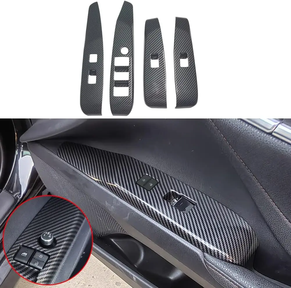 LHD Interior Door Window Switch Panel Cover Trim for Toyota Camry 8th 9th Gen 2018-2025 Window Control Button Car Interior
LHD Interior Door Window Switch Panel Cover Trim for Toyota Camry 8th 9th Gen 2018-2025 Window Control Button Car Interior