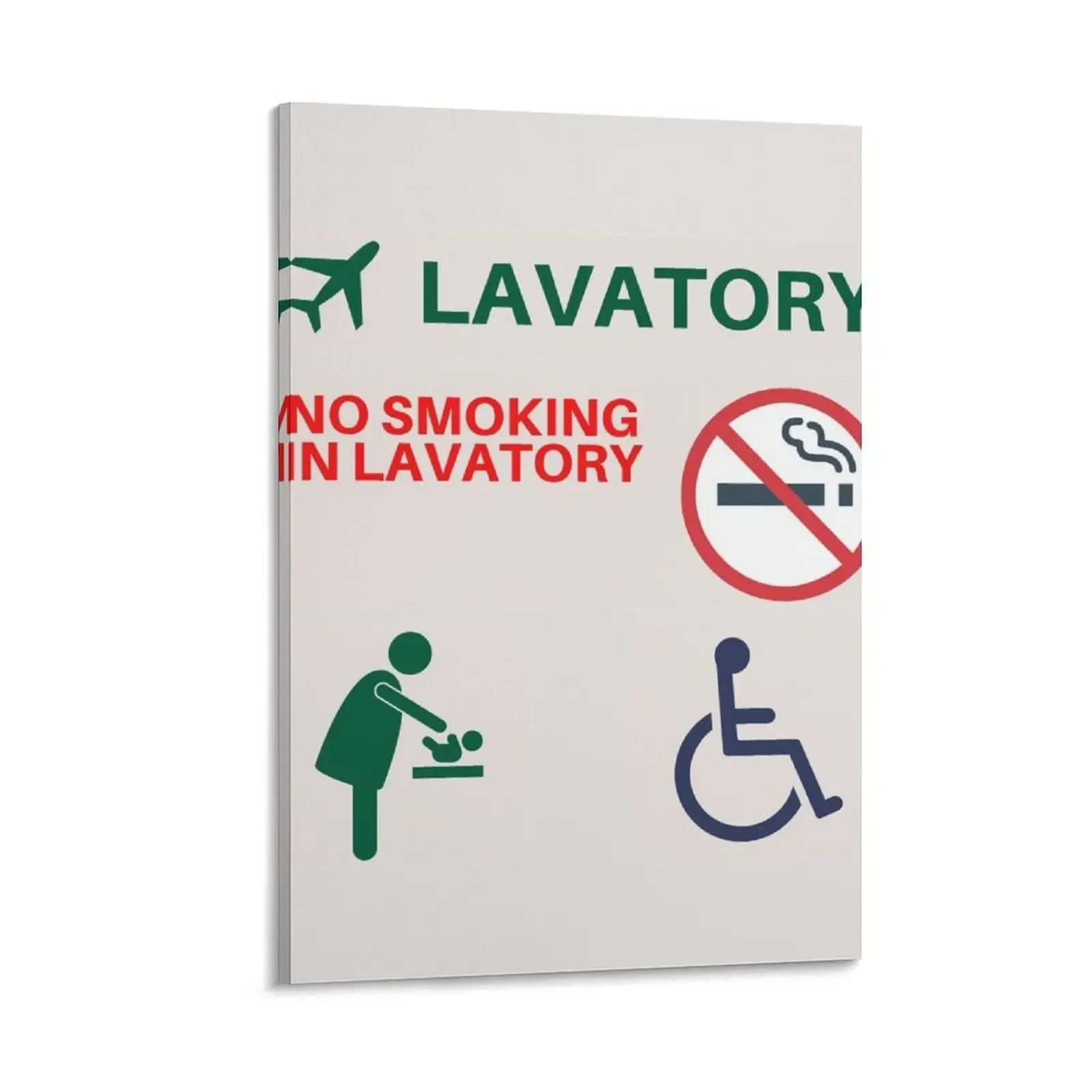 Plane Lavatory Canvas Painting home decorations posters for room Decoration for bedroom decorations for the room
Plane Lavatory Canvas Painting home decorations posters for room Decoration for bedroom decorations for the room