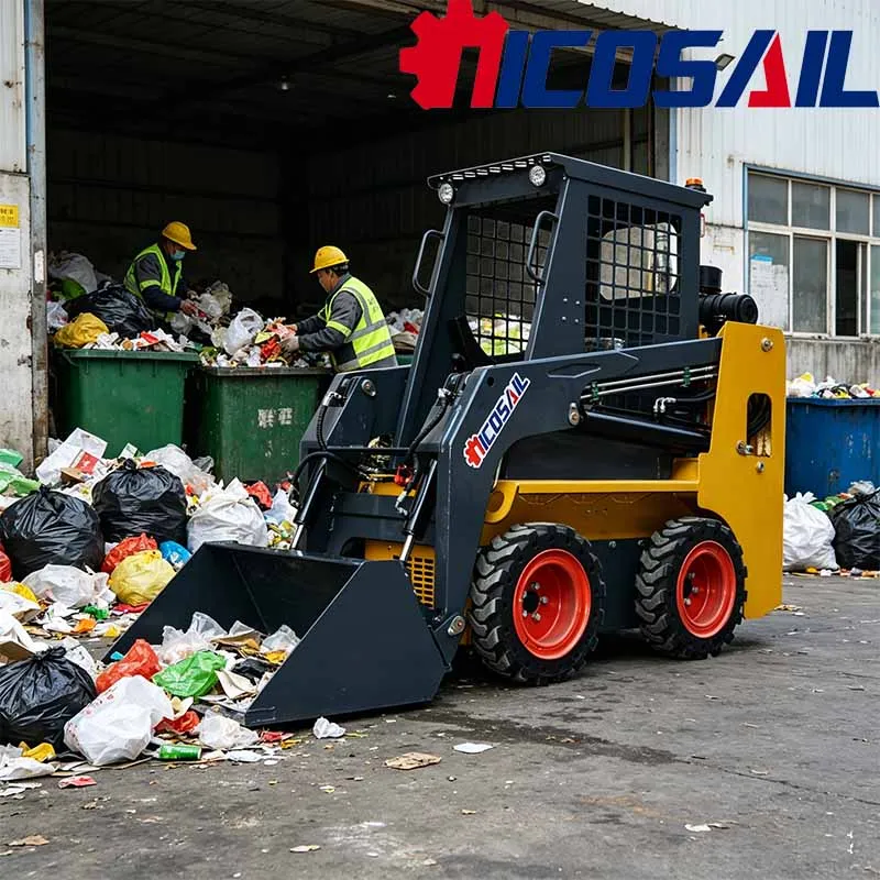 JC25 Wheeled Skid Steer Loader, Multifunctional CE Euro 5 Loader for Construction, Farm & Snow Removal
JC25 Wheeled Skid Steer Loader, Multifunctional CE Euro 5 Loader for Construction, Farm & Snow Removal