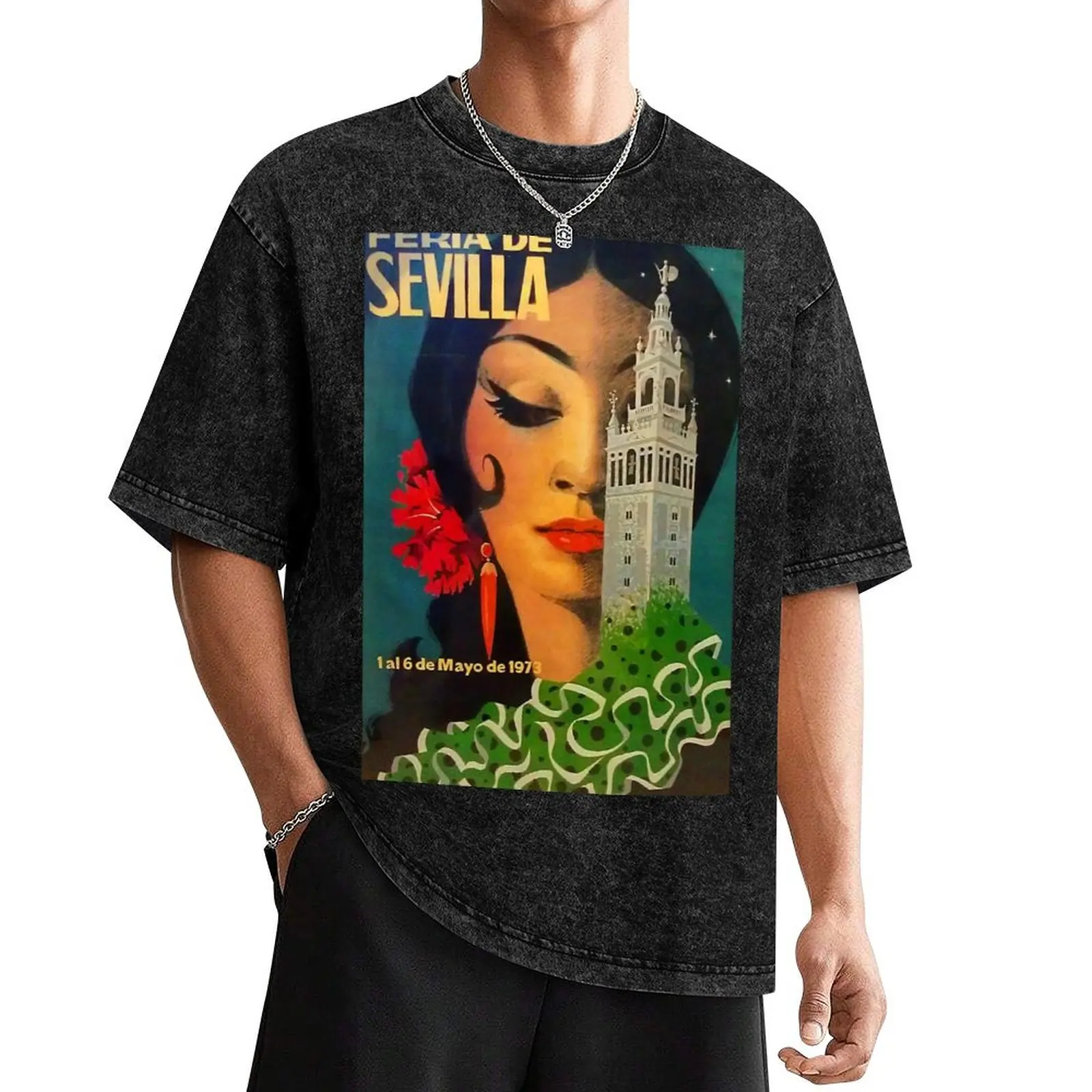 Feria de Sevilla Vintage T-Shirt designer shirts cotton graphic tees mens fashion
Feria de Sevilla Vintage T-Shirt designer shirts cotton graphic tees mens fashion