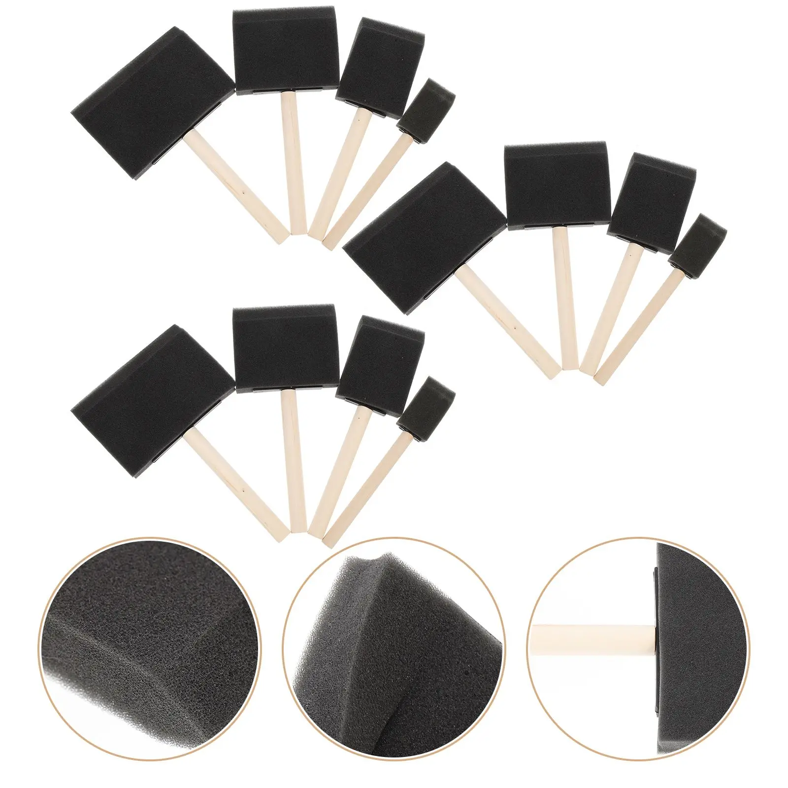 12 Pcs Sponge Painting Brushes for Kids Crafts Walls Drawing Tools Foams Set Toddler Gift Artists Paintbrushes
12 Pcs Sponge Painting Brushes for Kids Crafts Walls Drawing Tools Foams Set Toddler Gift Artists Paintbrushes
