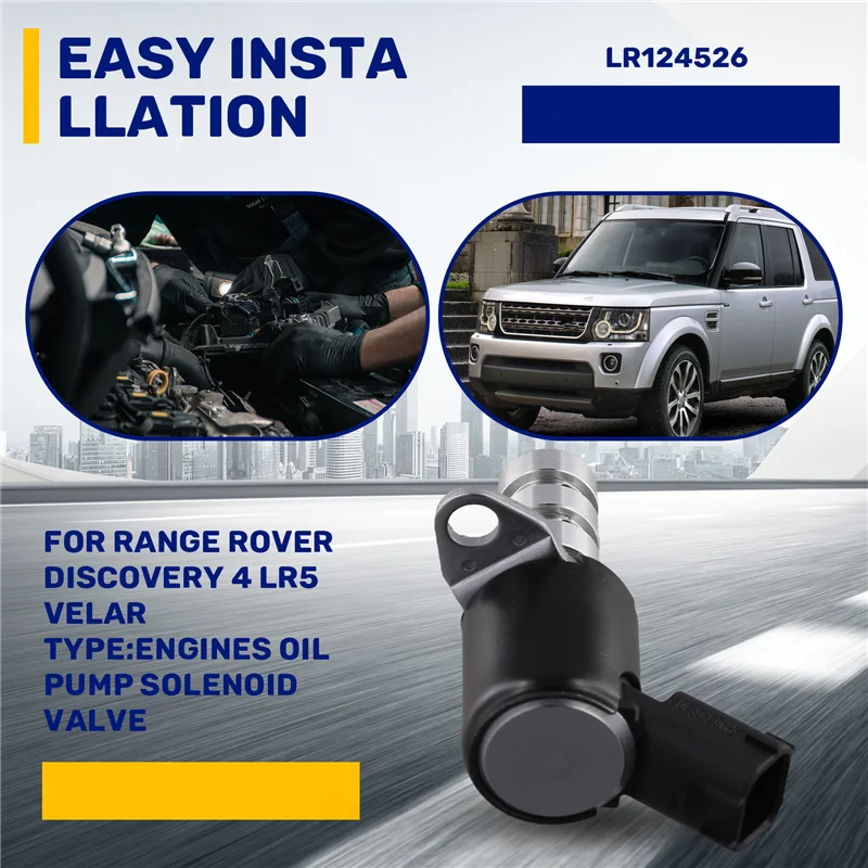 P-Premium-LR124526 Engines Oil Pump Solenoid For Land Rover Range Rover Discovery 4 LR5 Velar
P-Premium-LR124526 Engines Oil Pump Solenoid For Land Rover Range Rover Discovery 4 LR5 Velar