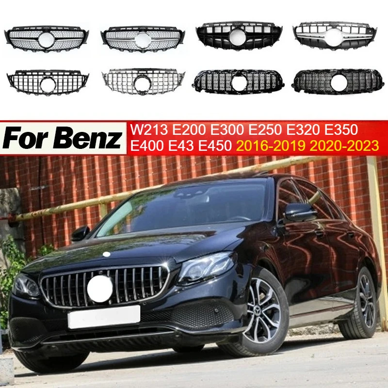 For Mercede Benz W213 E200 E300 E250 E320 E350 E400 E43 E450 2016-2019 2020-2023 Front Bumper Grille Grill Refit Hood Mesh Grid
For Mercede Benz W213 E200 E300 E250 E320 E350 E400 E43 E450 2016-2019 2020-2023 Front Bumper Grille Grill Refit Hood Mesh Grid