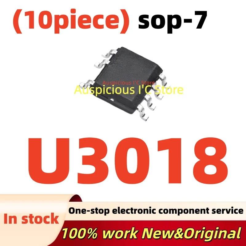 (10pcs) U3018 sop-7 100% New
(10pcs) U3018 sop-7 100% New