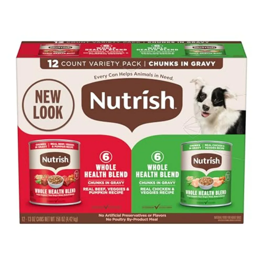 Whole Health Blend Wet Dog Food,.Can, 12 Count Rachael Ray
Whole Health Blend Wet Dog Food,.Can, 12 Count Rachael Ray