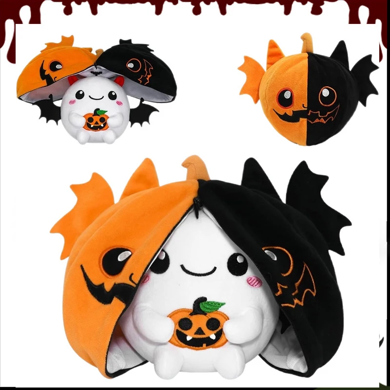 New Cute Halloween Pumpkin Bat Plush Toy 2-in-1 Kawaii Bat/Pumpkin Hybrid Plushie Kids Home Decor Boys or Girls Halloween Gifts
New Cute Halloween Pumpkin Bat Plush Toy 2-in-1 Kawaii Bat/Pumpkin Hybrid Plushie Kids Home Decor Boys or Girls Halloween Gifts