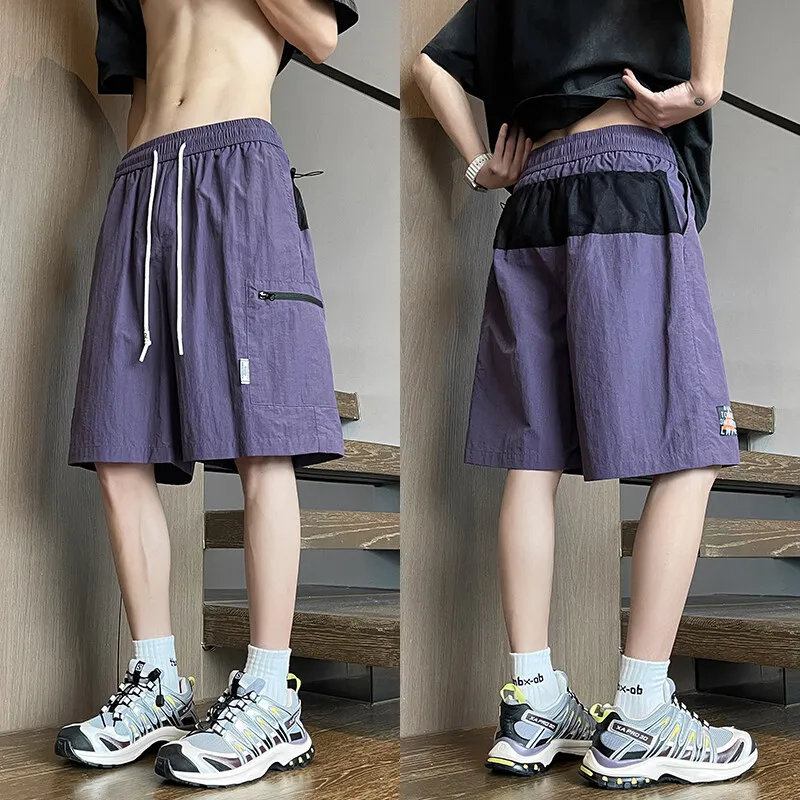 Men Elastic Waist Loose Fit Outdoor Sports Color Block Casual Shorts Beach Quick Dry Comfortable Stylish Summer Fashion Trendy
Men Elastic Waist Loose Fit Outdoor Sports Color Block Casual Shorts Beach Quick Dry Comfortable Stylish Summer Fashion Trendy