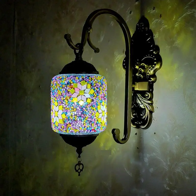 Vintage Turkish Wall Lamp Romantic Handmade Marseille Wall Lamp Tv Wall Decoration Coffee Shop Aisle Lighting
Vintage Turkish Wall Lamp Romantic Handmade Marseille Wall Lamp Tv Wall Decoration Coffee Shop Aisle Lighting