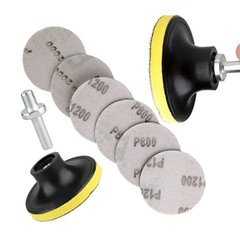 Useful Polishing Wheel Buffers Smoothing Woodwork 800 1200 2000 Grit Backer Mandrel Pads Polished Plate Sander
Useful Polishing Wheel Buffers Smoothing Woodwork 800 1200 2000 Grit Backer Mandrel Pads Polished Plate Sander