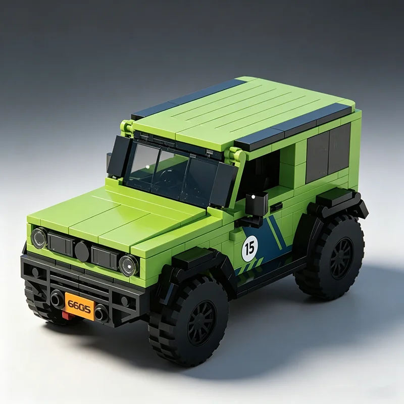 413PCS JIMMY SUV Building Blocks Green City Off-Road Racing Car Model Bricks Desktop Decoration Diy Toys For Boys Holiday Gifts
413PCS JIMMY SUV Building Blocks Green City Off-Road Racing Car Model Bricks Desktop Decoration Diy Toys For Boys Holiday Gifts