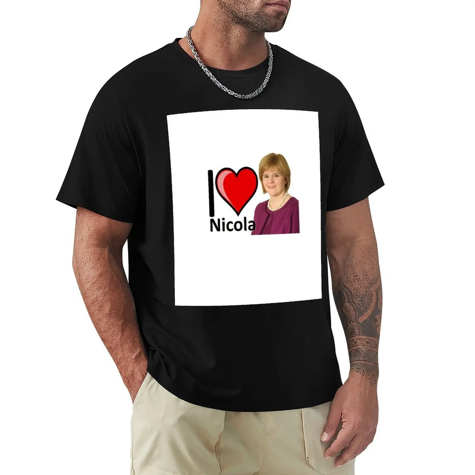 I Love Nicola Sturgeon T-Shirt heavyweights summer tops quick-drying cotton t shirt men
I Love Nicola Sturgeon T-Shirt heavyweights summer tops quick-drying cotton t shirt men