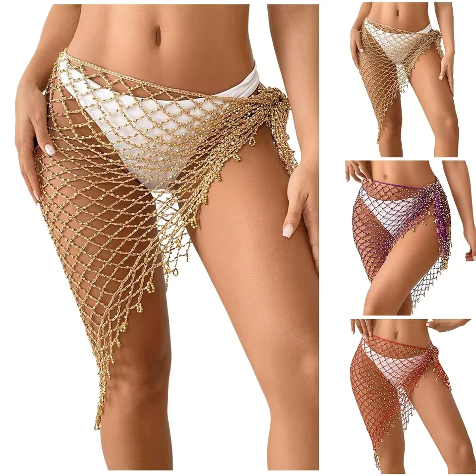 Sexy Slim Irregular Skirt Swimsuit Mesh Cover Up Wrap Fashion Trend Drawers Half Bodies Skirt Triangle Bathing Suit For Women
Sexy Slim Irregular Skirt Swimsuit Mesh Cover Up Wrap Fashion Trend Drawers Half Bodies Skirt Triangle Bathing Suit For Women