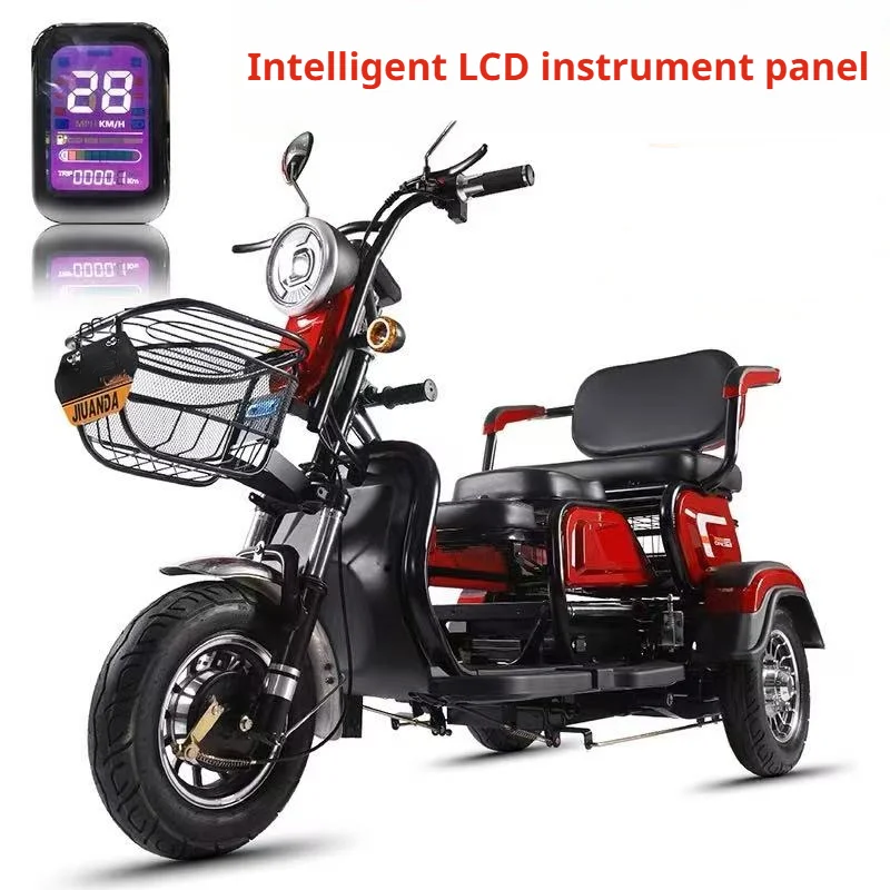 Senior Citizen Electric Tricycle | 3-Wheel Mobility Scooter for Elderly | Stable & Comfortable Passenger Trike
Senior Citizen Electric Tricycle | 3-Wheel Mobility Scooter for Elderly | Stable & Comfortable Passenger Trike