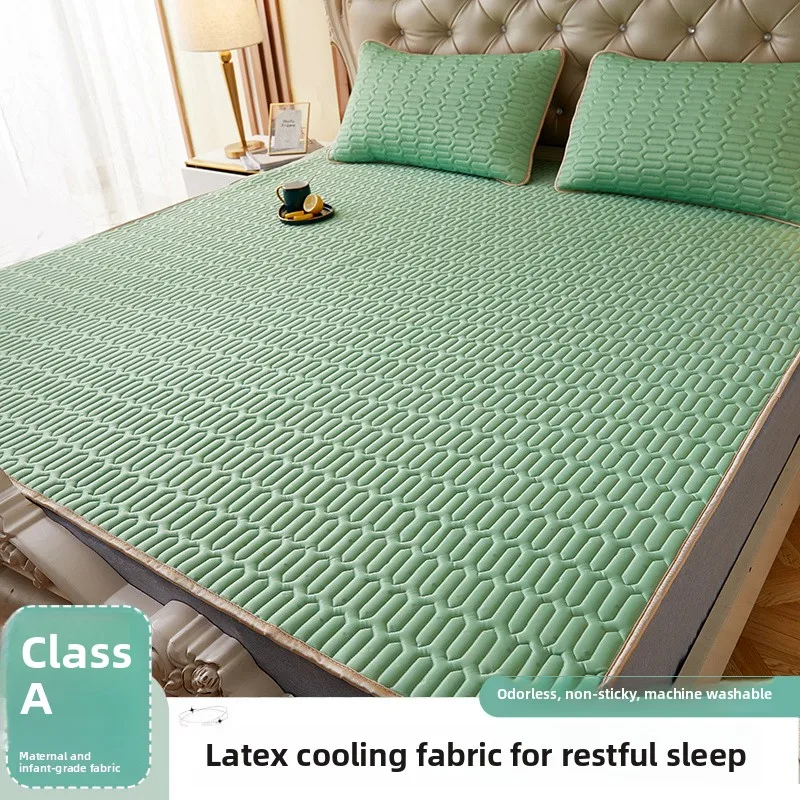 Latex Cooling Mat Tee-Piece Set Air Conditioned Soft Mat .5m Ice Silk .8m Bed Summer Student Dormi Materni .5m
Latex Cooling Mat Tee-Piece Set Air Conditioned Soft Mat .5m Ice Silk .8m Bed Summer Student Dormi Materni .5m