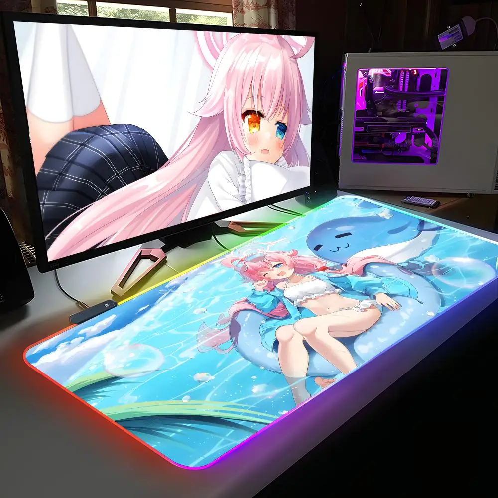 Blue Archive Takahashi Hoshino Mouse Pad RGB Rubber Computer Laptop Official Game Colored esports Aesthetic Fashion Luxury Mat
Blue Archive Takahashi Hoshino Mouse Pad RGB Rubber Computer Laptop Official Game Colored esports Aesthetic Fashion Luxury Mat