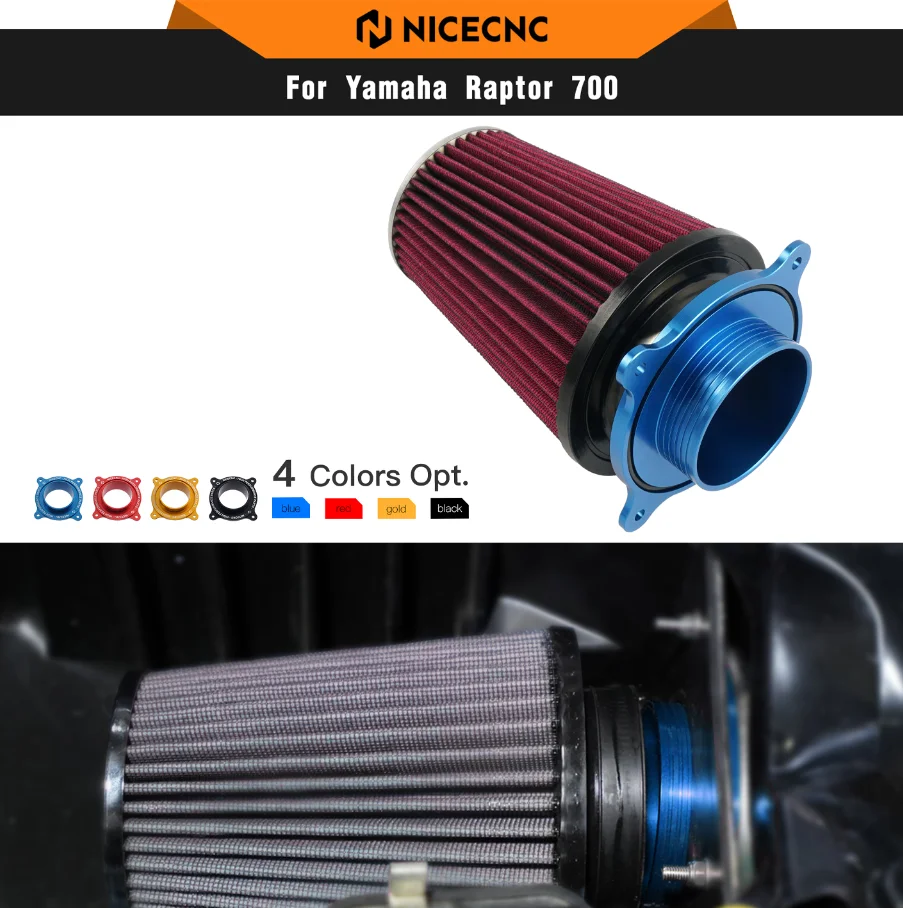 ATV Air Filter Intake Kit for YAMAHA Raptor 700 2006-2011 2013-2024 GYTR EDITION SPECIAL EDITION 2007 RAPTOR 700R Accessories
ATV Air Filter Intake Kit for YAMAHA Raptor 700 2006-2011 2013-2024 GYTR EDITION SPECIAL EDITION 2007 RAPTOR 700R Accessories