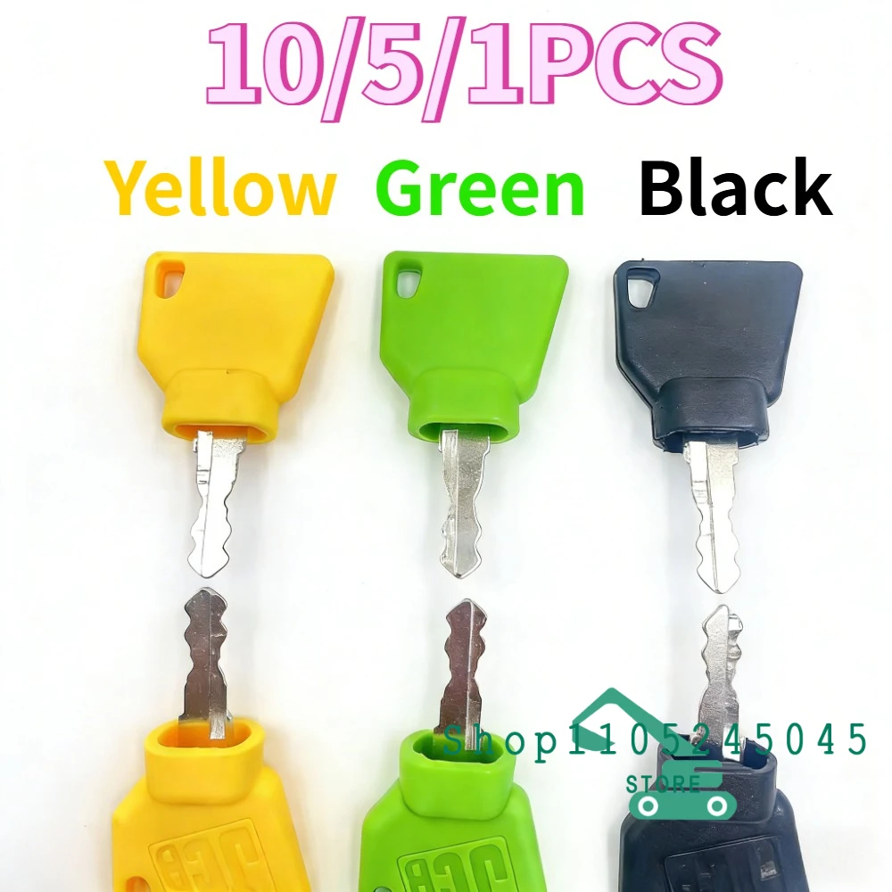 Новый ключ зажигания (желтый/черный/зеленый) для экскаватора JCB3CX и большинства другой техники, запчасть для замены (10/5/1 шт.)
Новый ключ зажигания (желтый/черный/зеленый) для экскаватора JCB3CX и большинства другой техники, запчасть для замены (10/5/1 шт.)